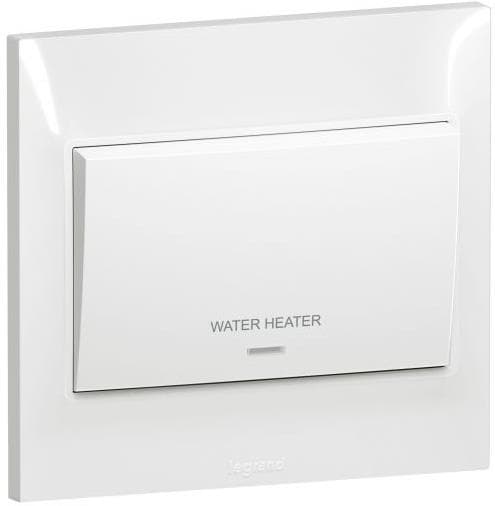 Бойлерен ключ с индикация Belanko Legrand S 20A бял 