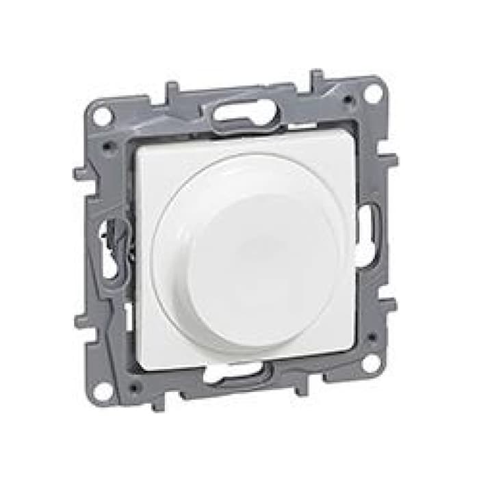Ротативен димер Niloe Legrand 5-75W LED / 5-300VA бял 