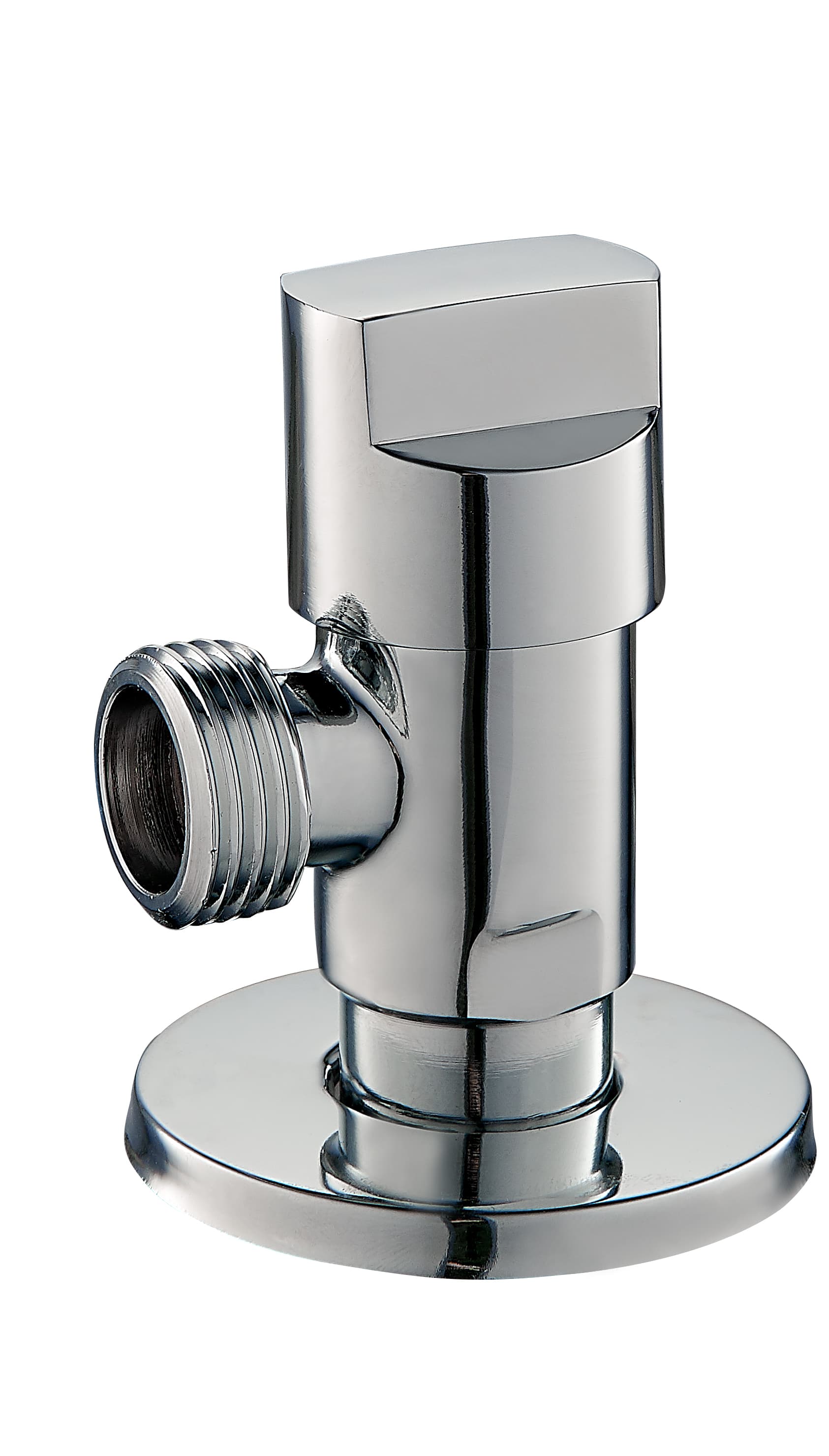 Ъглов кран с керамичен механизъм 1/2" х 1/2"  модел 1013