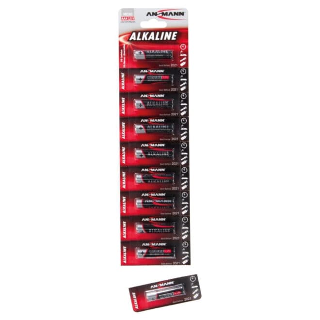 Алкална батерия Ansmann LR03 ААА / 1.5V 