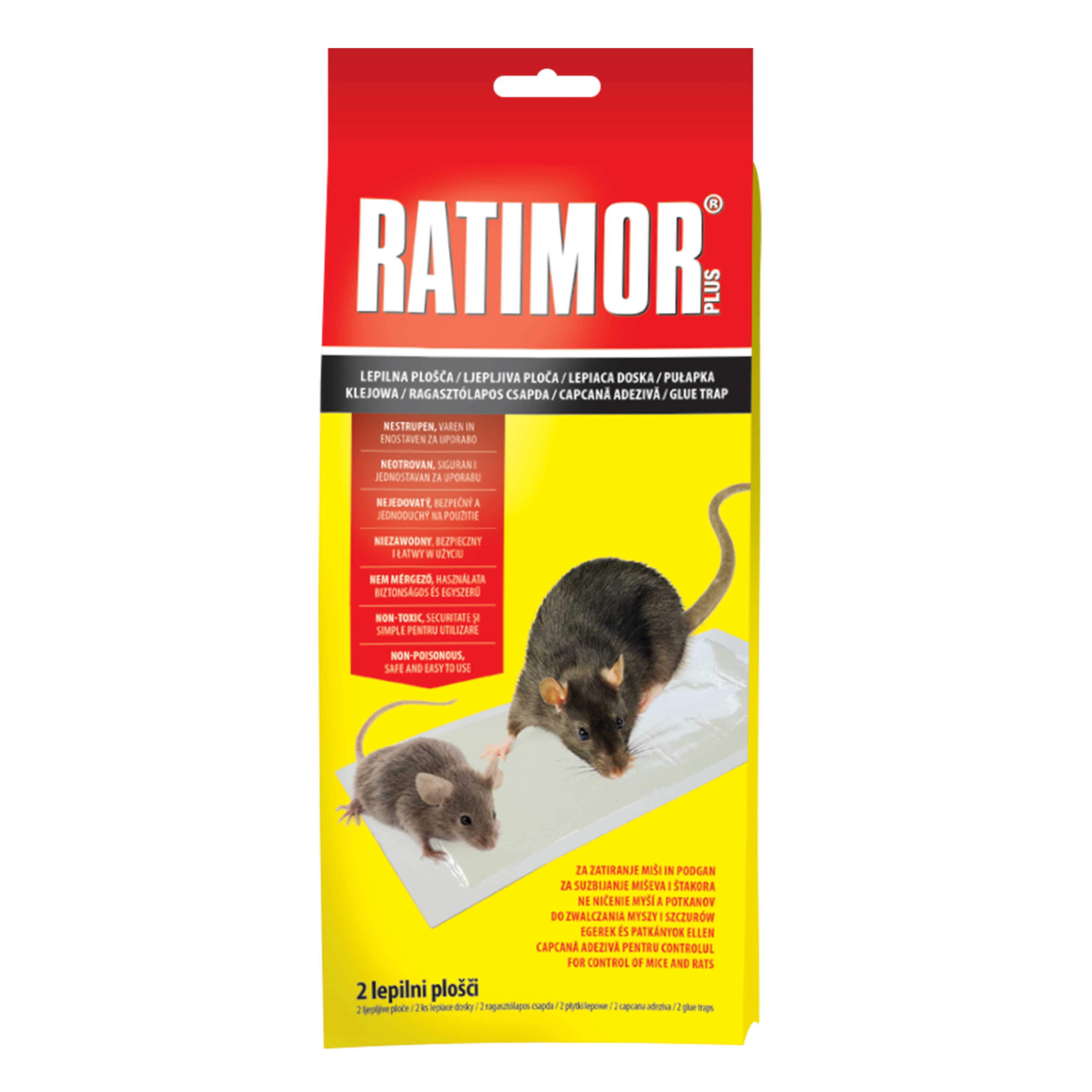Лепящи ленти за мишки и плъхове Ratimor 2 броя