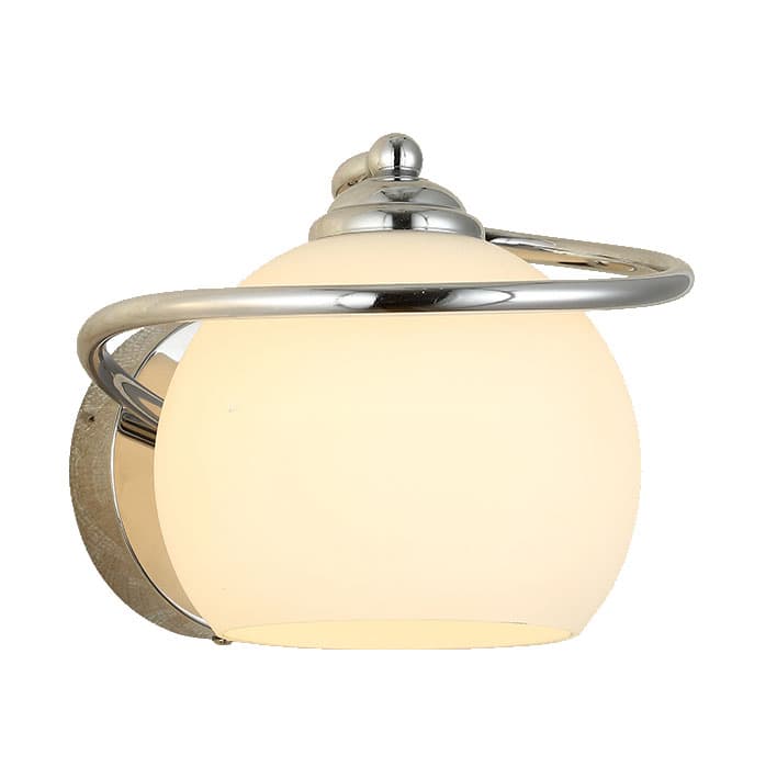 Аплик Ziel Lighting SE-W6005-1 E27 бял+хром