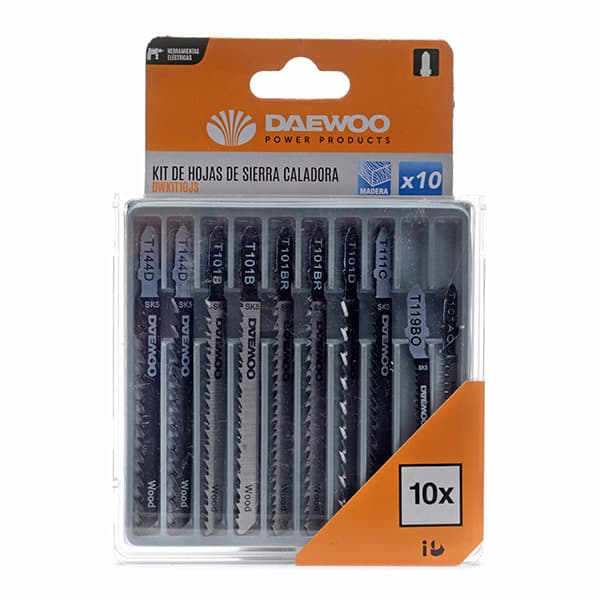 Комплект ножчета за дърво Daewoo 10 броя