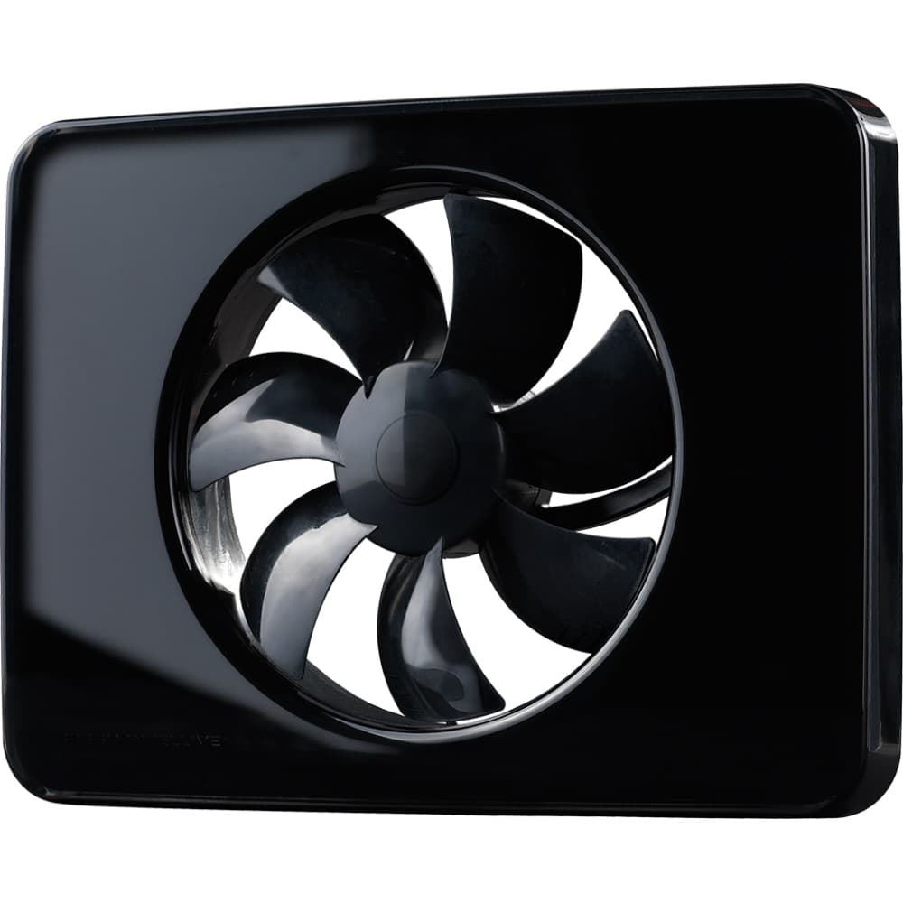 Smart вентилатор за баня Fresh Intellivent черен ø100/120мм 5W