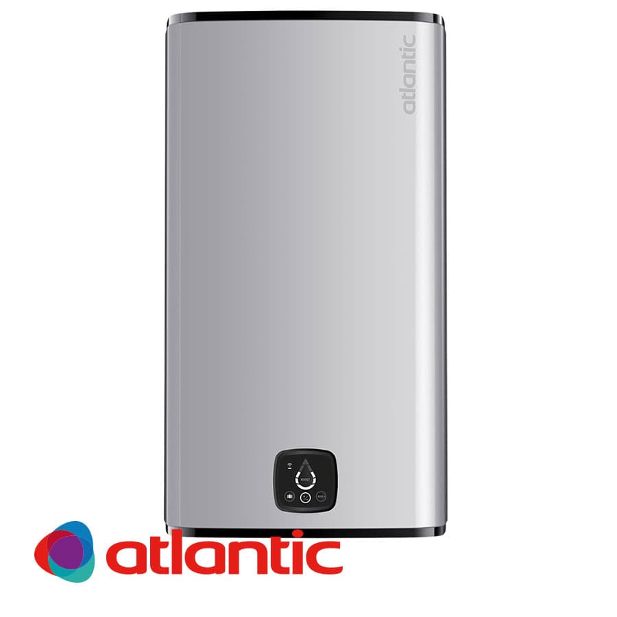 Вертикален бойлер Atlantic Steatite Cube Silver Wi-Fi 75л 2400W