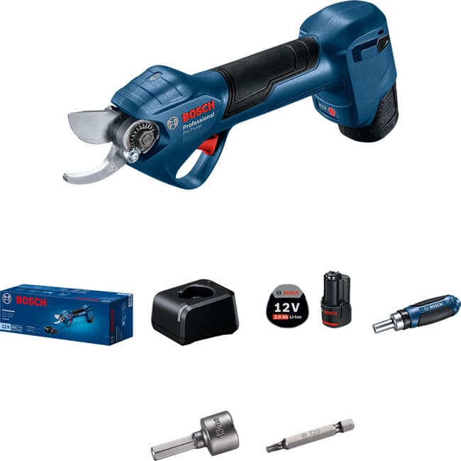 Акумулаторна градинска ножица Bosch Pro Pruner + 2 батерии и зарядно