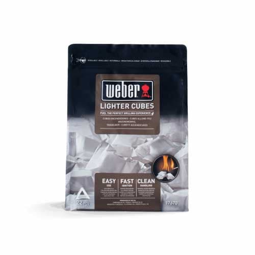 Натурални кубчета за запалване Weber бели