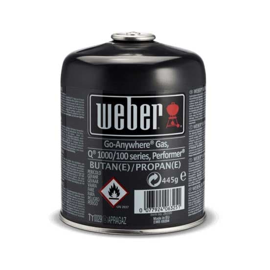 Газова бутилка за еднократна употреба Weber 445г