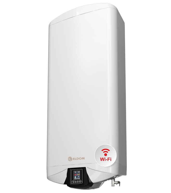 Многопозиционен бойлер Елдом Galant DU080W-W Wi-Fi 65л 2100+1200W