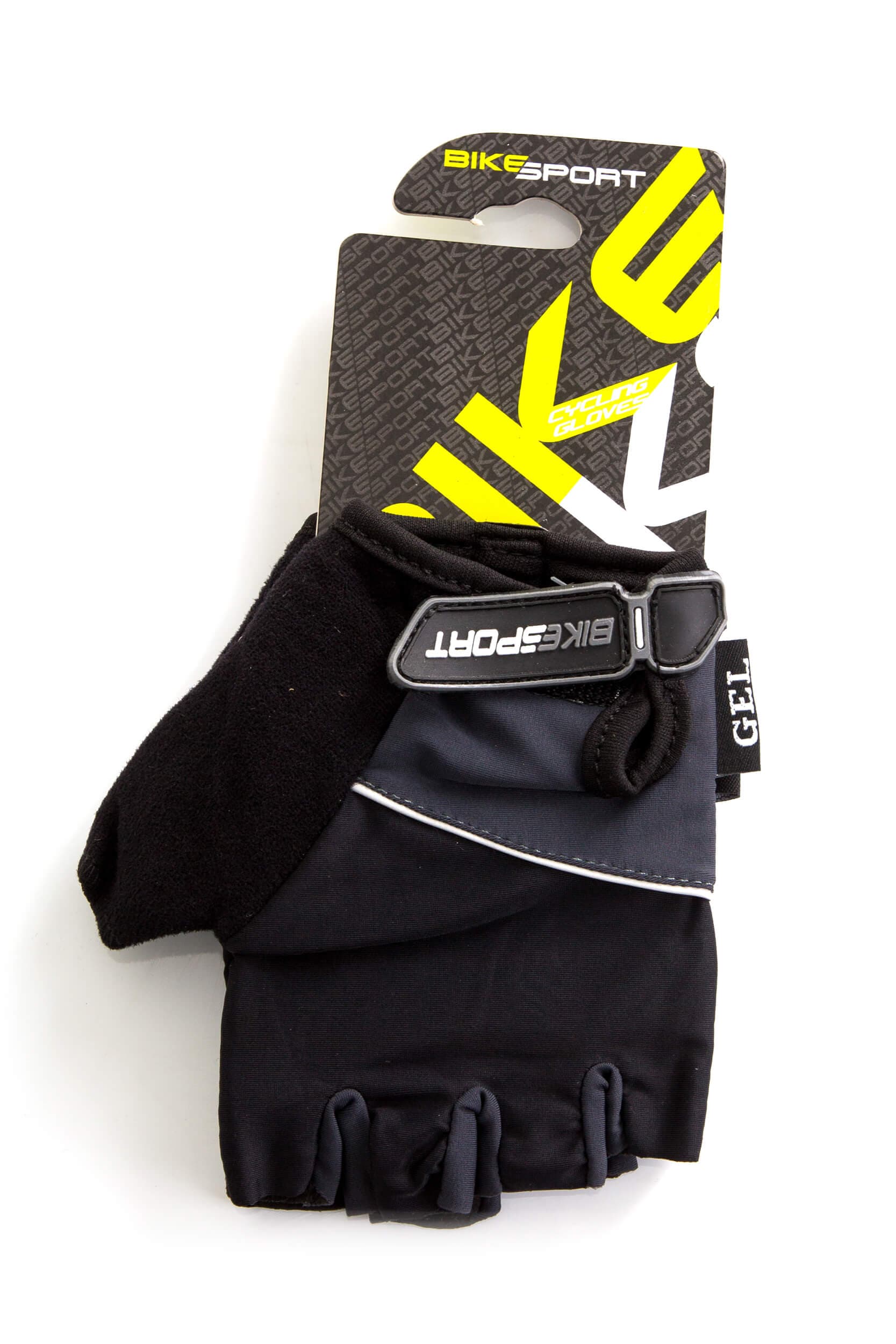 Ръкавици за велосипед GLM Black/Grey мъжки L
