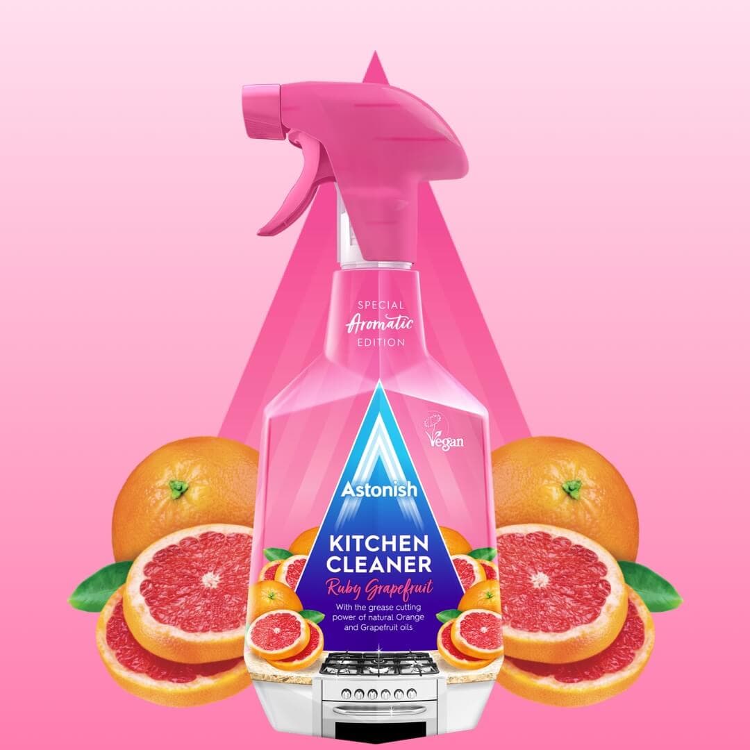 Спрей за почистване на кухня Ruby Grapefruit Astonish 750мл