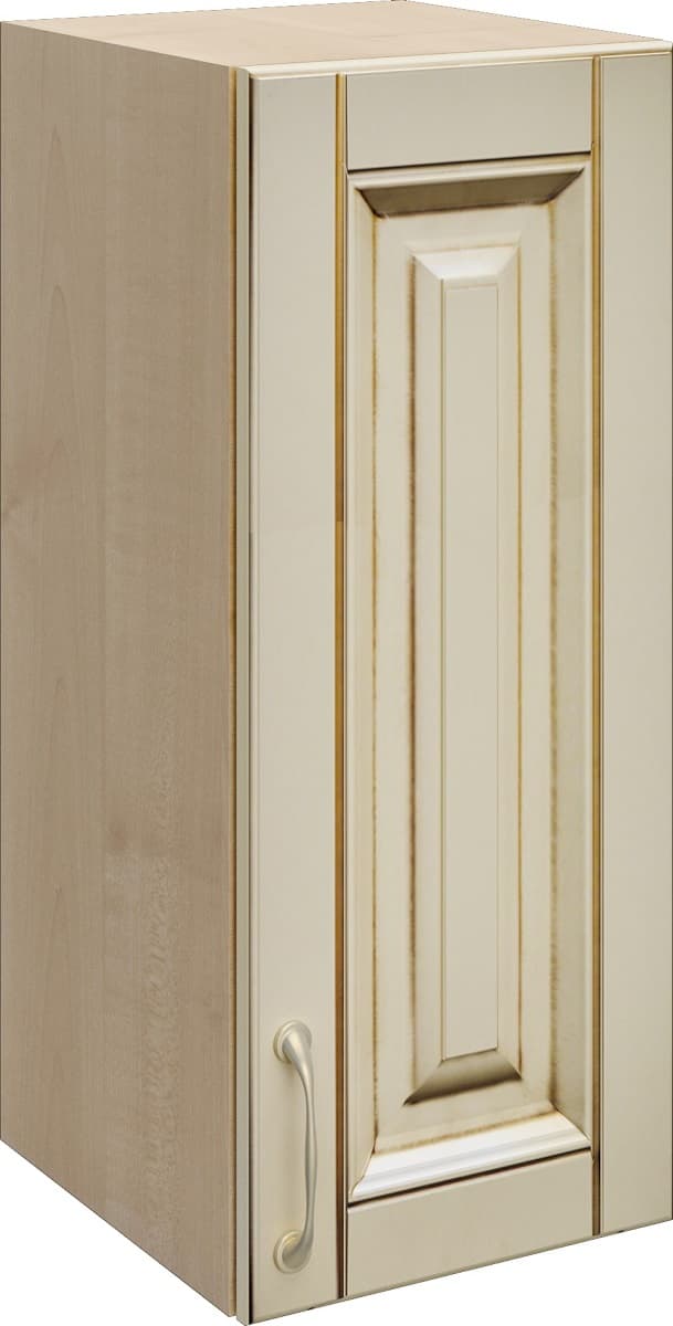 Горен шкаф за кухня Vanilla 30/72 Клен / Ванилия златна патина