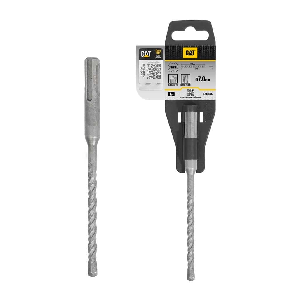 Свредло за камък CAT DA03006 SDS+ 7х210мм