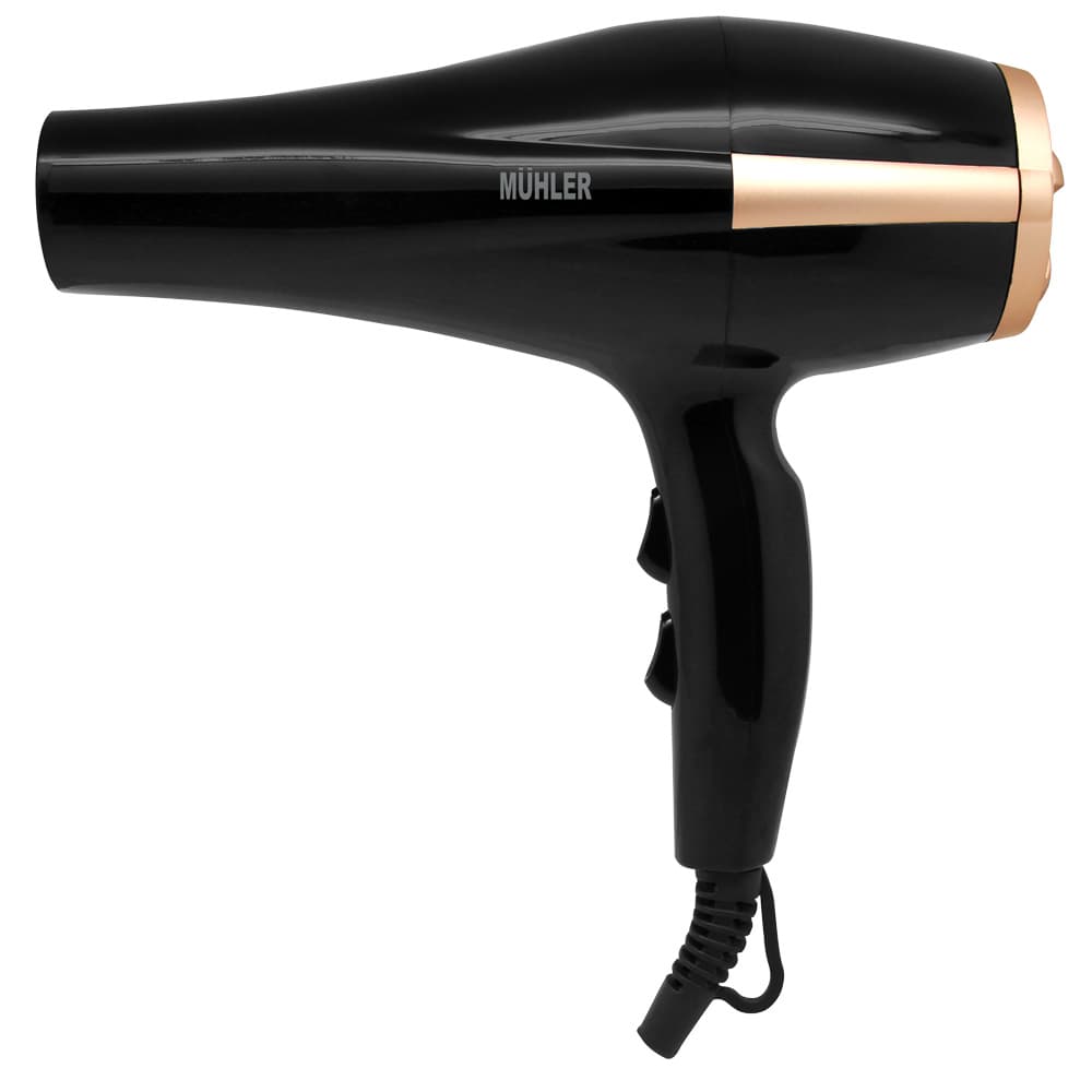 Сешоар с концентратор и дифузер Muhler MD-2000D Rose Gold 2000W