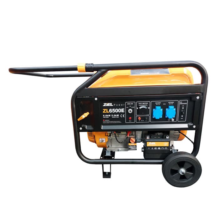 Бензинов генератор Ziel KL6500E 5kW / 6kW