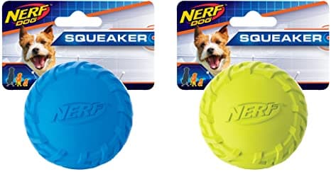 Играчка за куче NR Tire Squeak Ball S (2.5") Green Blue