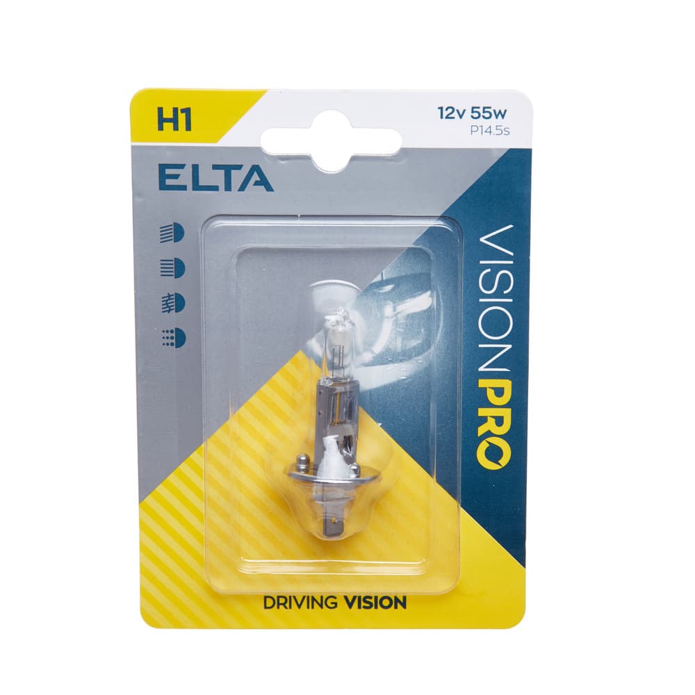 Автомобилна крушка Elta H1 55W 