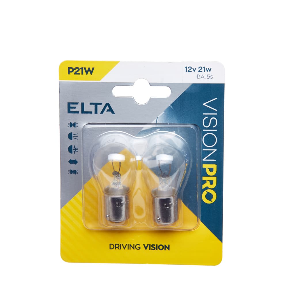 Автомобилна крушка Elta P21W 21W / 2 броя