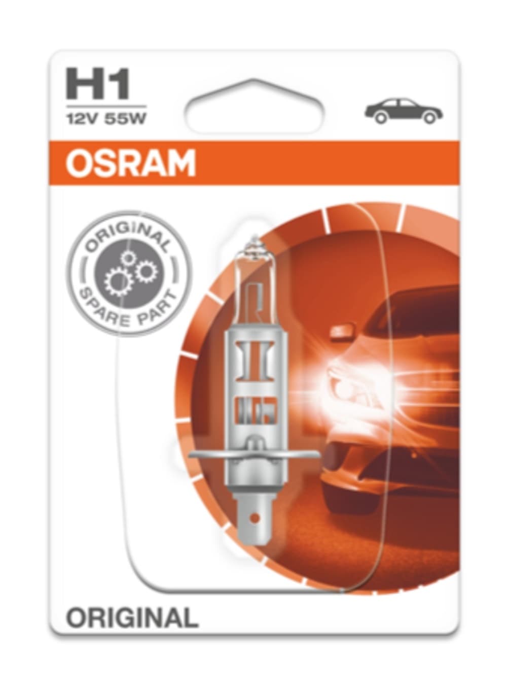 Автомобилна крушка Osram H1 55W 