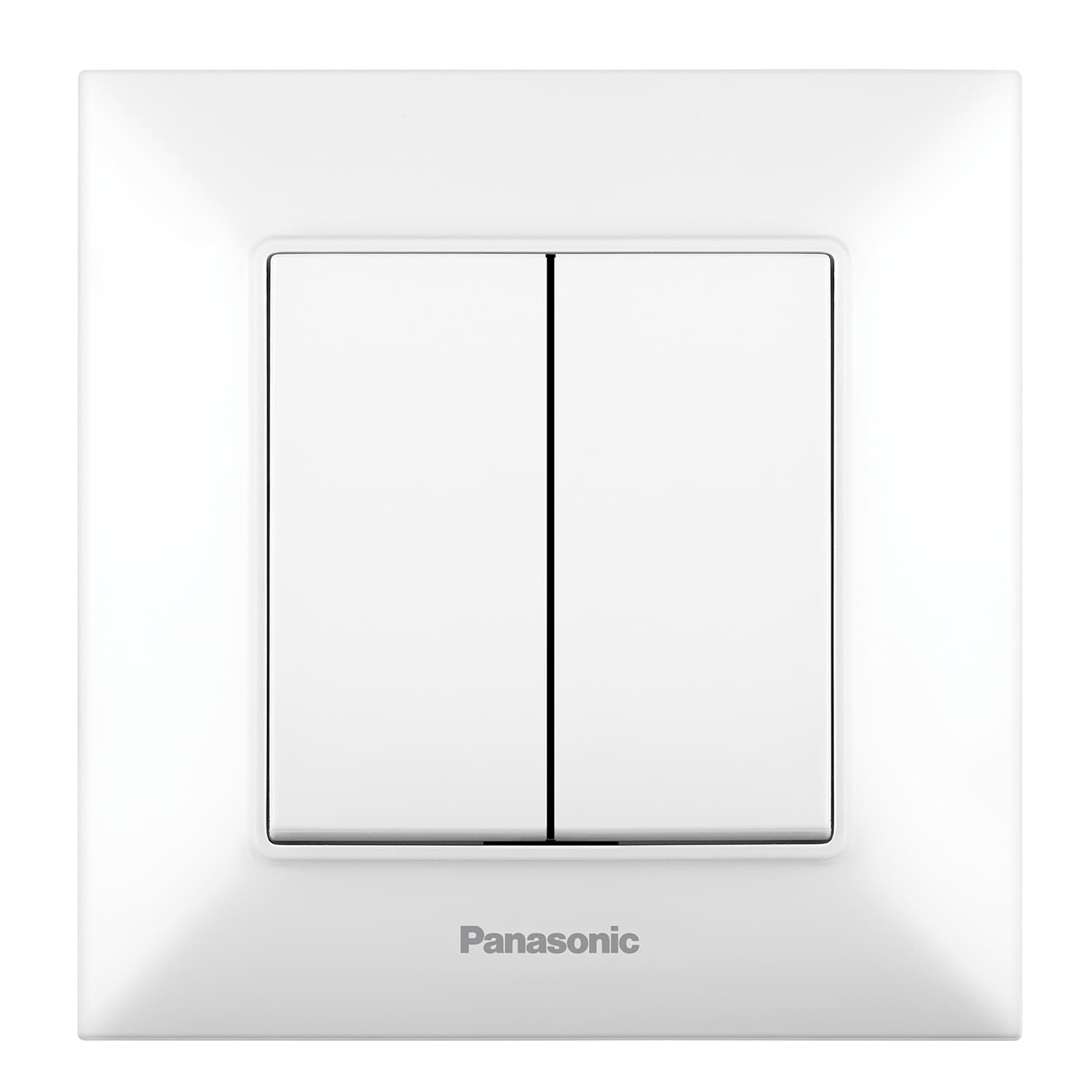 Двоен ключ Аркедия Слим Panasonic бял 