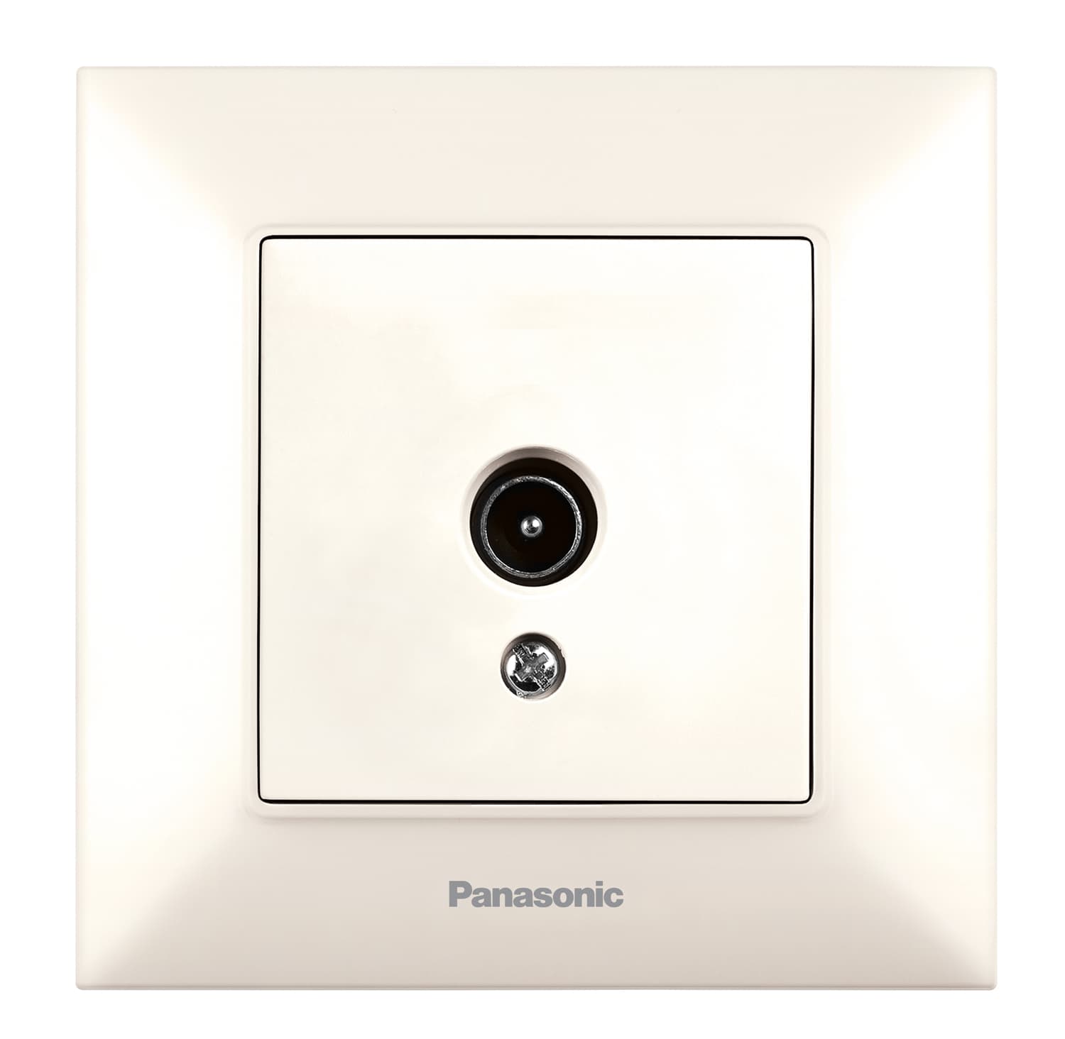ТВ розетка Аркедия Слим Panasonic 12dB крем