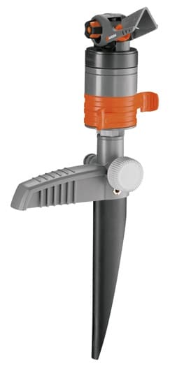 Разпръсквач на колче Turbo Drive Gardena Comfort 08144-20 / ø5-12м / 450м2