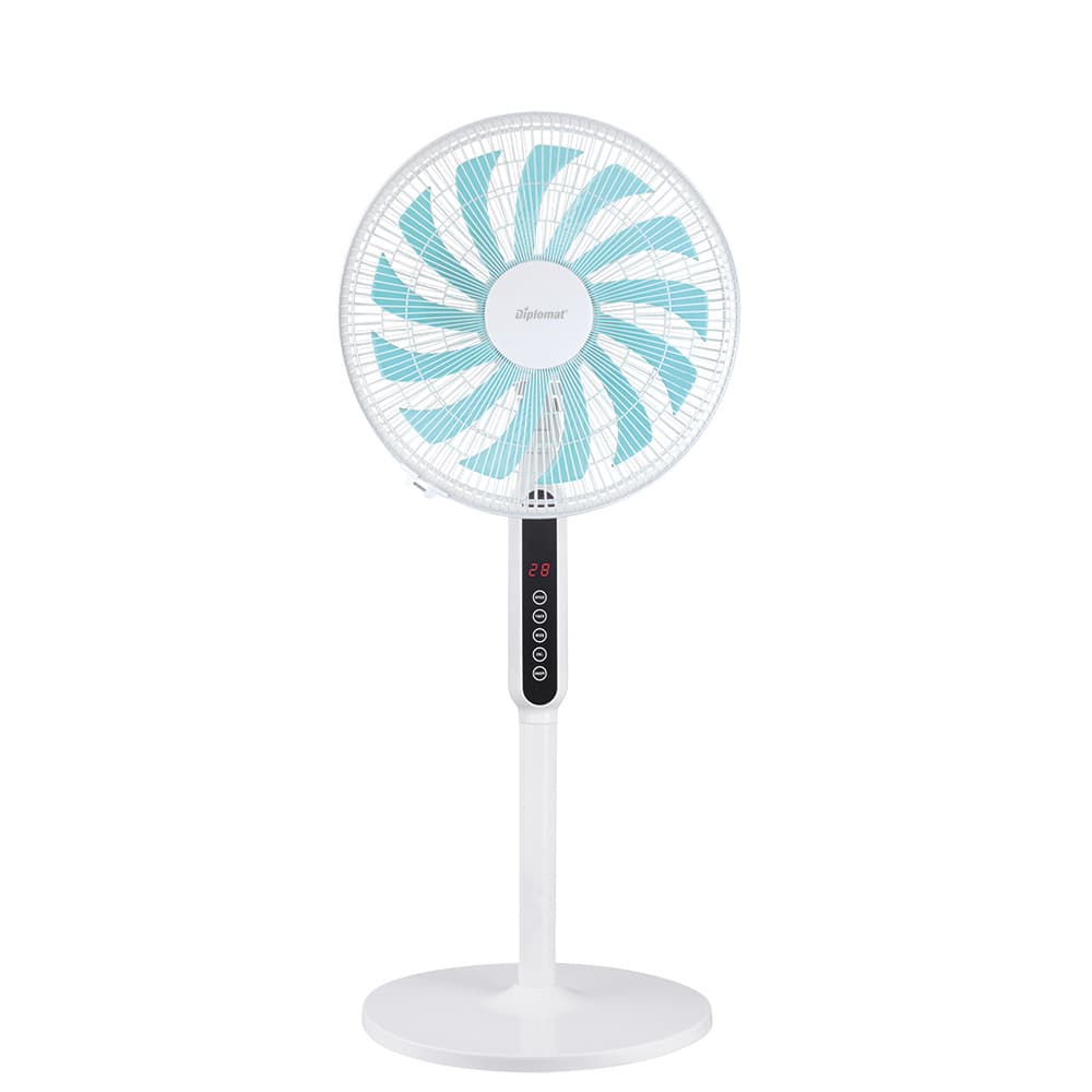 Стоящ вентилатор с дистанционно Diplomat DFX-535RC 16" / 41 см / 60 W