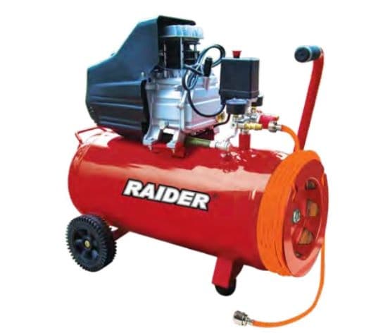 Компресор с 5м маркуч Raider RD-AC12 24л 1.5kW 