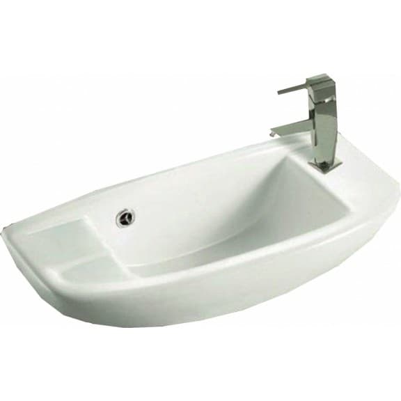 Порцеланов умивалник за мебел Inter Ceramic 5223 бял