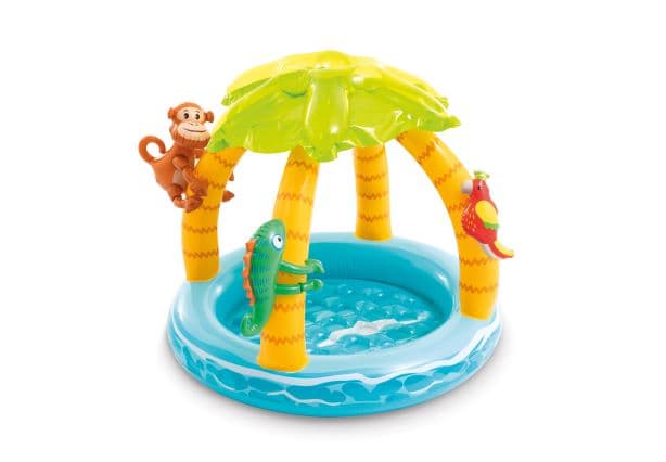 Бебешки басейн със сенник INTEX Tropical Island 58417NP / 102х86см 