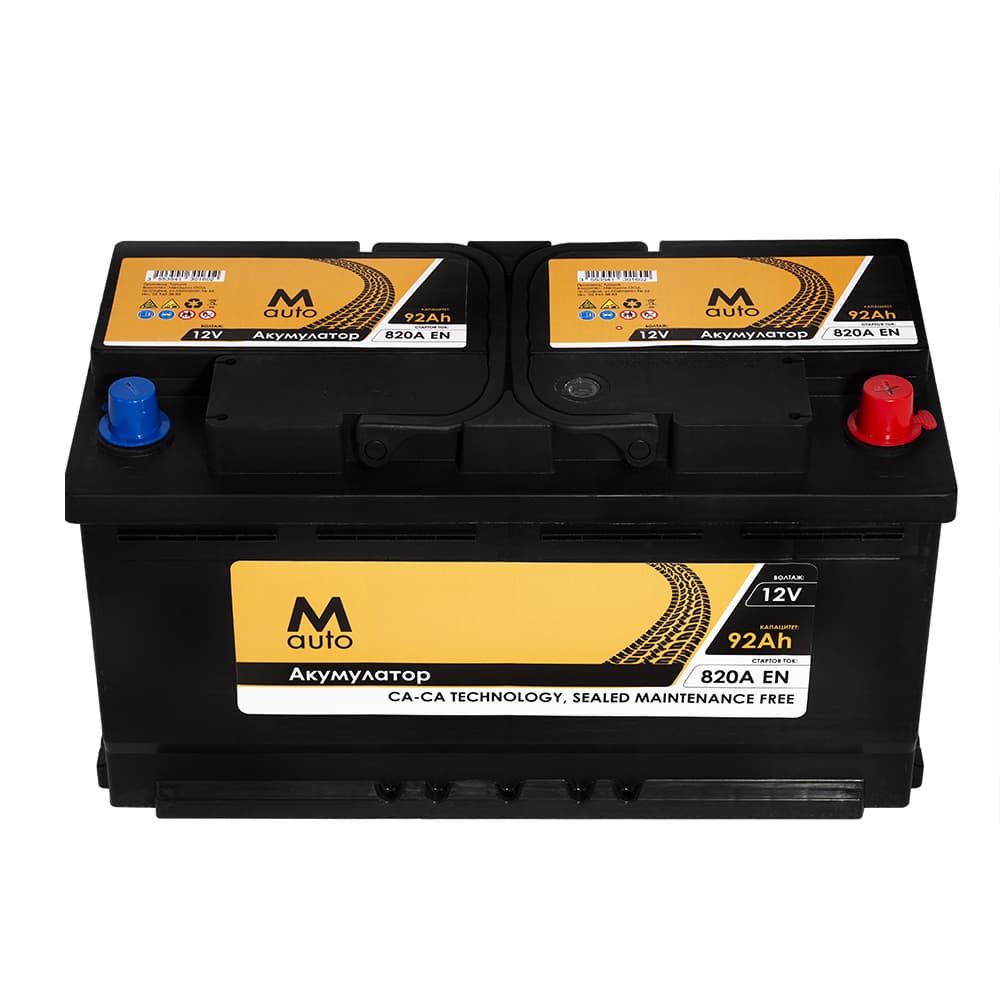 Стартерен акумулатор M Auto 92Ah / 820A