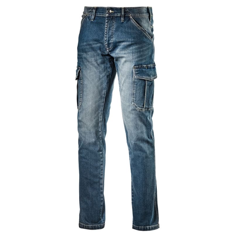 Панталон от италиански деним Diadora Pant Cargo Stone №34