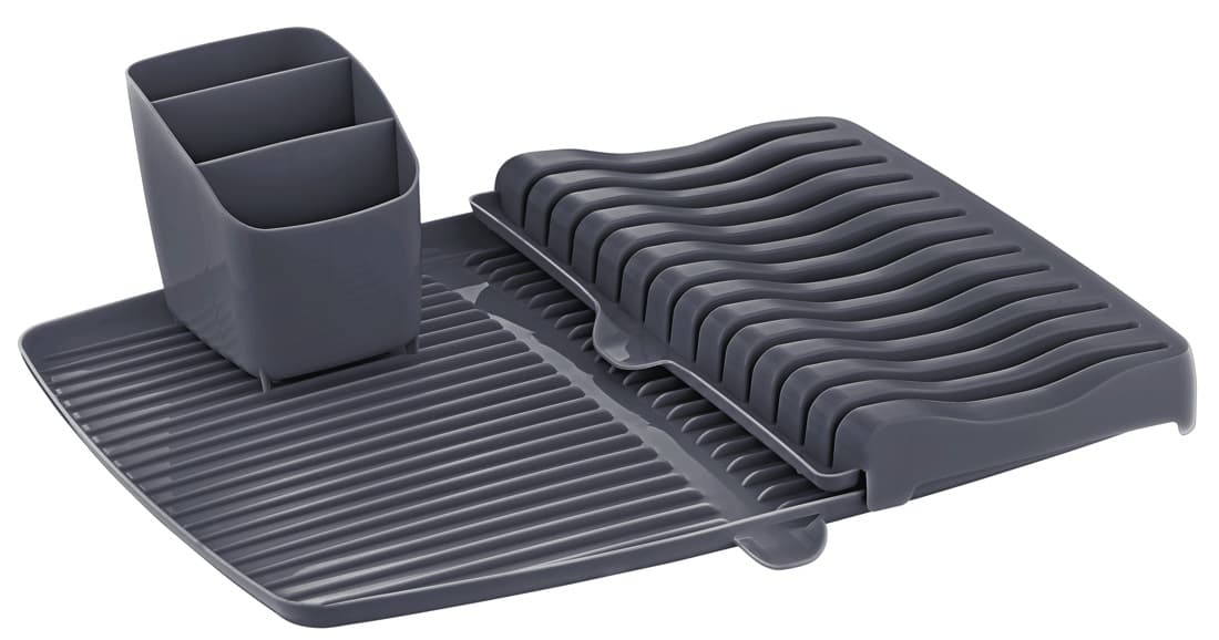 Стелаж за чинии от 3 части Horecano Home TRN-199-04 антрацит 40x30.5xh11.5 см