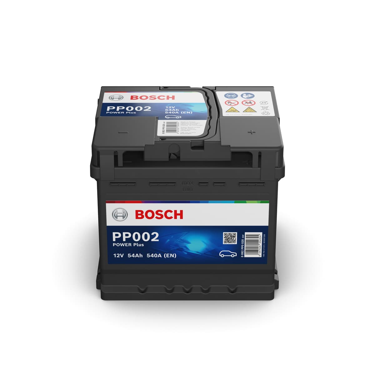 Стартерен акумулатор Bosch Power Plus 0092PP0020 54Ah / 530A