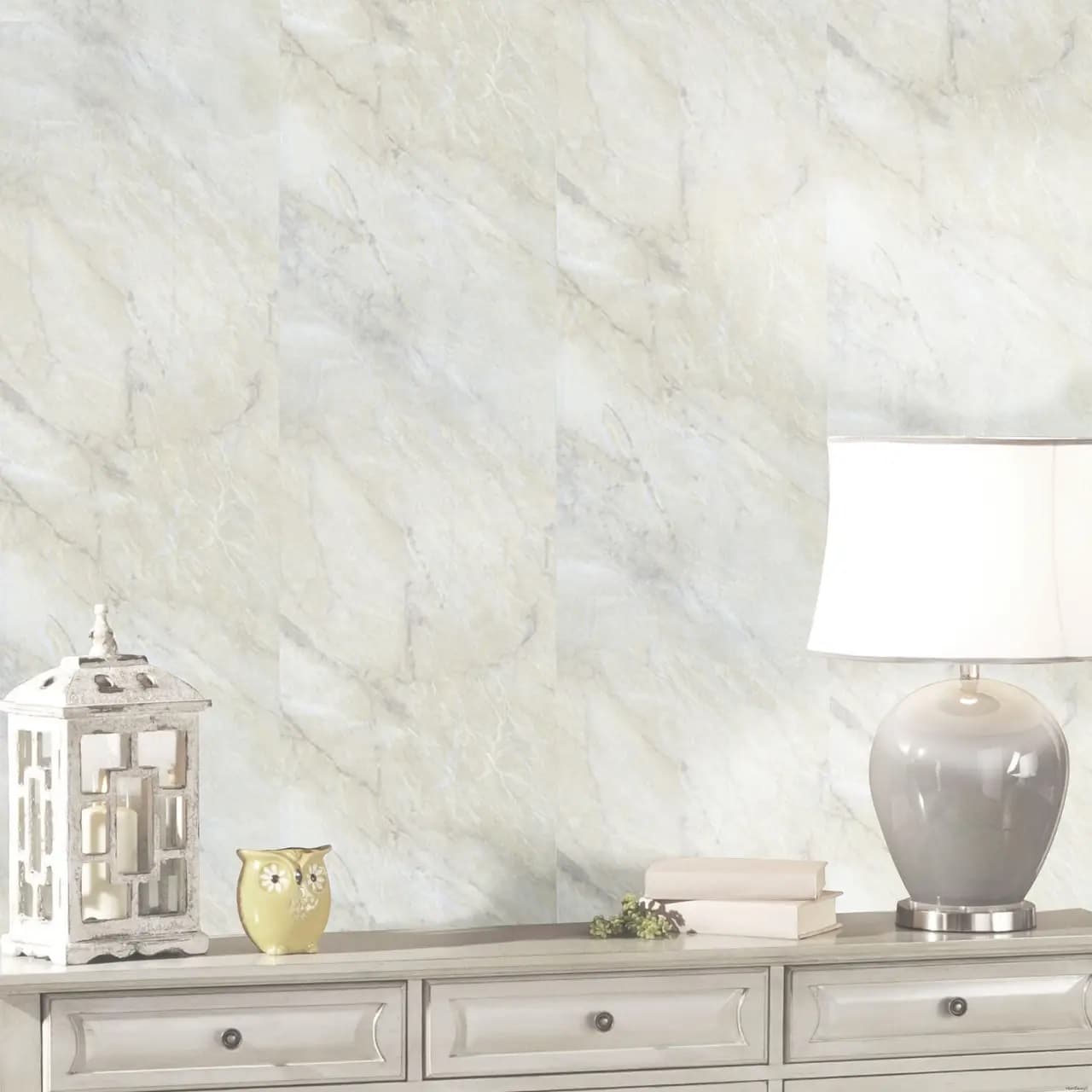 PVC ламперия Effector Digital Print Marble White 270x25x0,8см