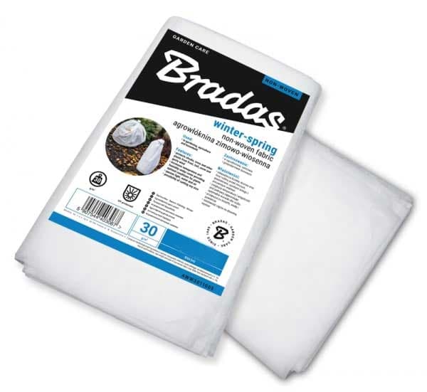 Покривало против слана Bradas winter-spring 30г/м2 Бяло 3.2x5м