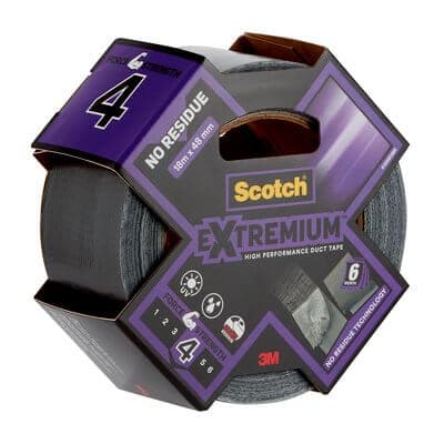 Хоби лента No Residue Extremium 3M Scotch 18м/48мм черна