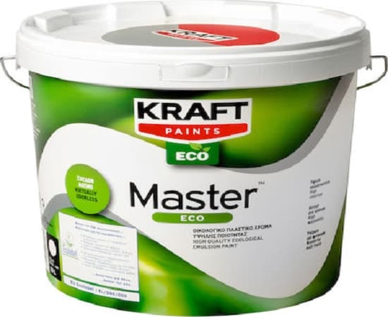 Екологичен латекс Kraft Master Eco бял 10л