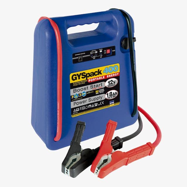 Стартерно устройство за акумулатор 2 в 1 GYS Gyspack 400 / 12V 18Ah
