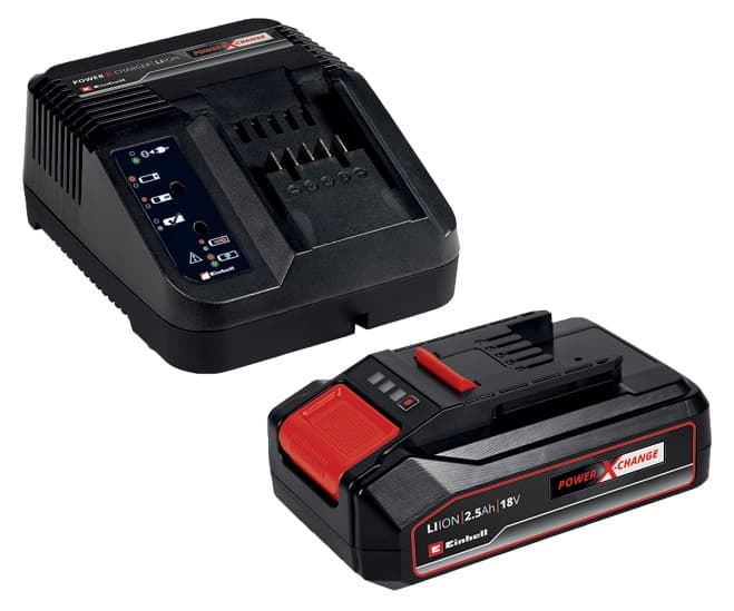 Стартов комплект Einhell PXC 18 V / 2,5 Ah