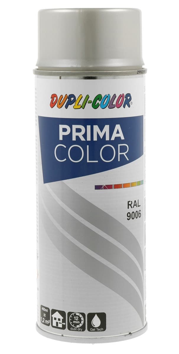 Спрей боя Dupli Color Prima RAL 9006 сребърно сатен 400мл