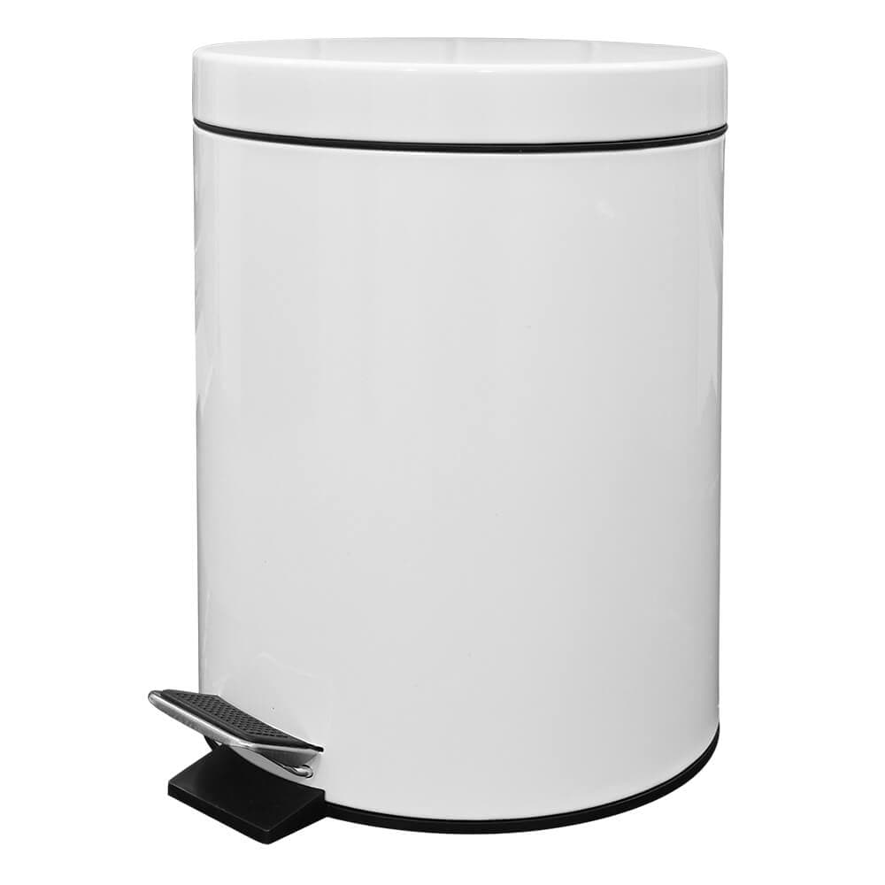 Кош за смет Muhler MR-530W 5л бял гланц