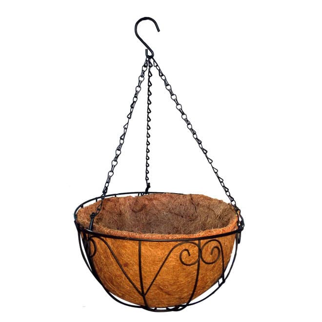 Кокосова саксия Кошница кръг CGF10216-10 S / 25 см    