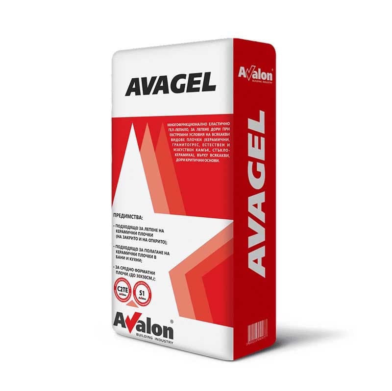 Многофункционално гел-лепило Avagel 25кг