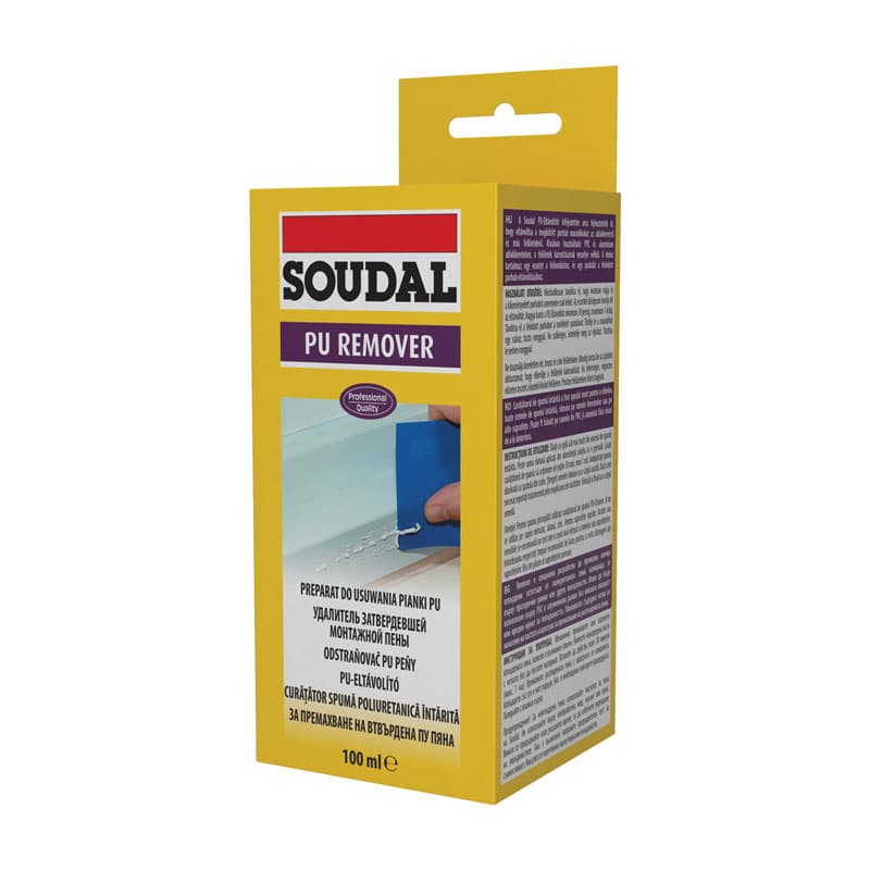 Препарат за премахване на засъхнала ПУ пяна Soudal