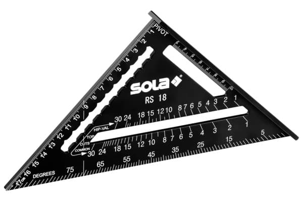 Измервателен триъгълник Sola RS18 / 185x185x262мм