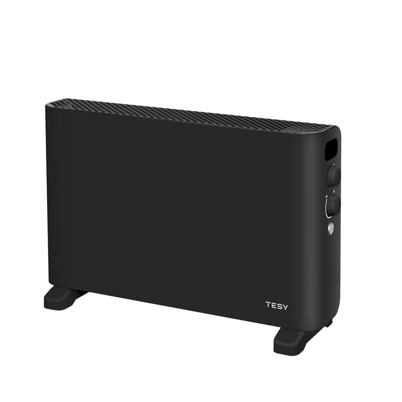 Подов конвектор Tesy CN 207 ZF B Черен 2000 W