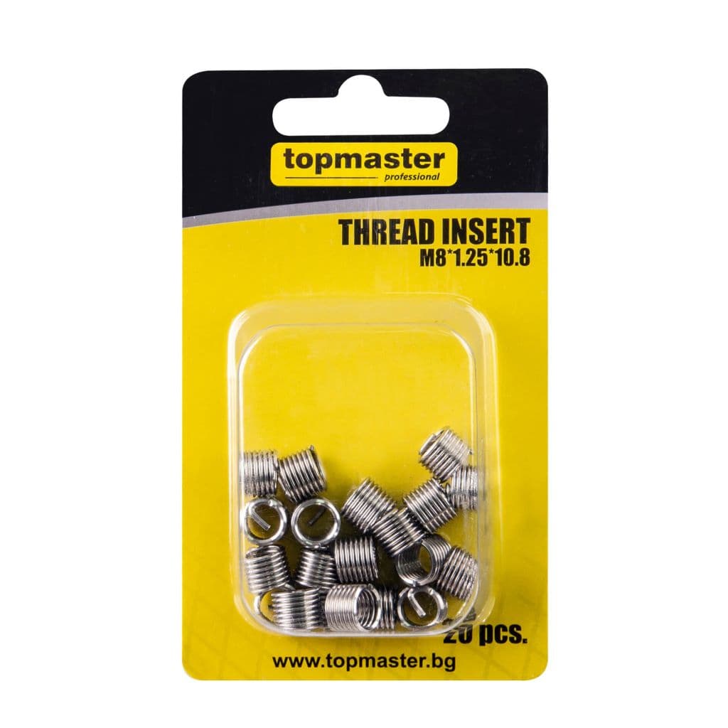 Резбови приставки TMP M8*1.25*10.8 / 20 броя