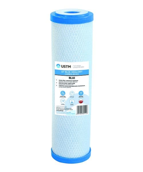 Филтър с активен въглен Carbon Block BL10 USTM