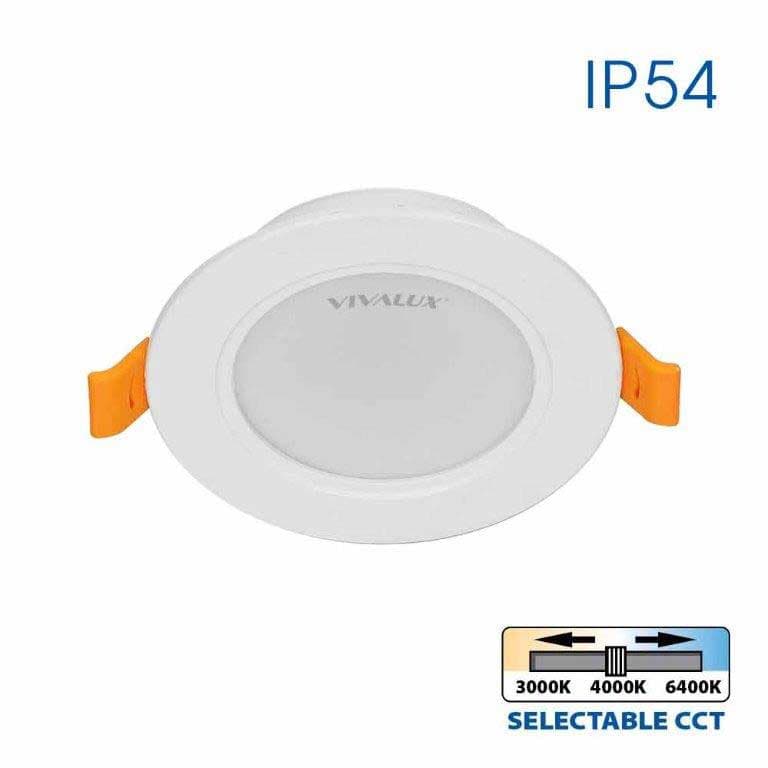 LED луна кръг Vera 5W 3000K-4000K-6400K IP54 бяла